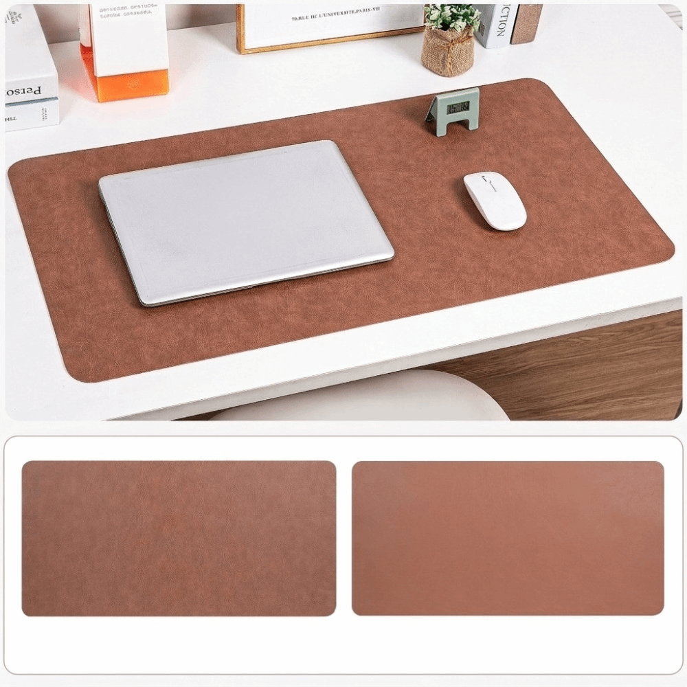 Gaming Desk Mat - Office Stationery All-in-One Desk Pad Cowhide