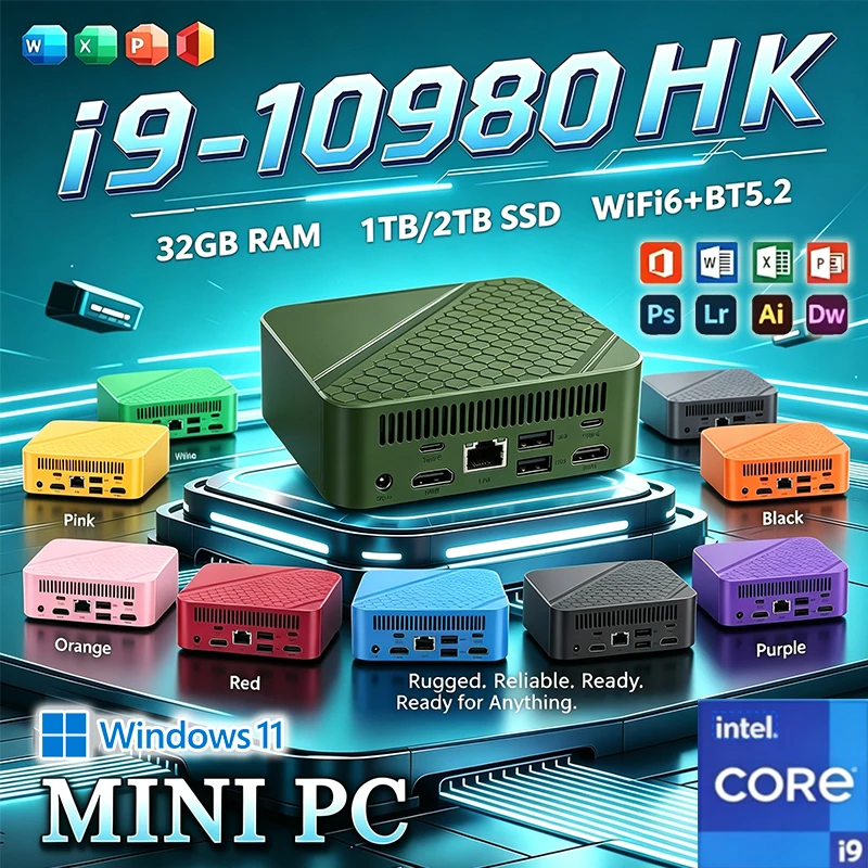 Pc Gaming I3 - Mini PC gaming Intal Core i9