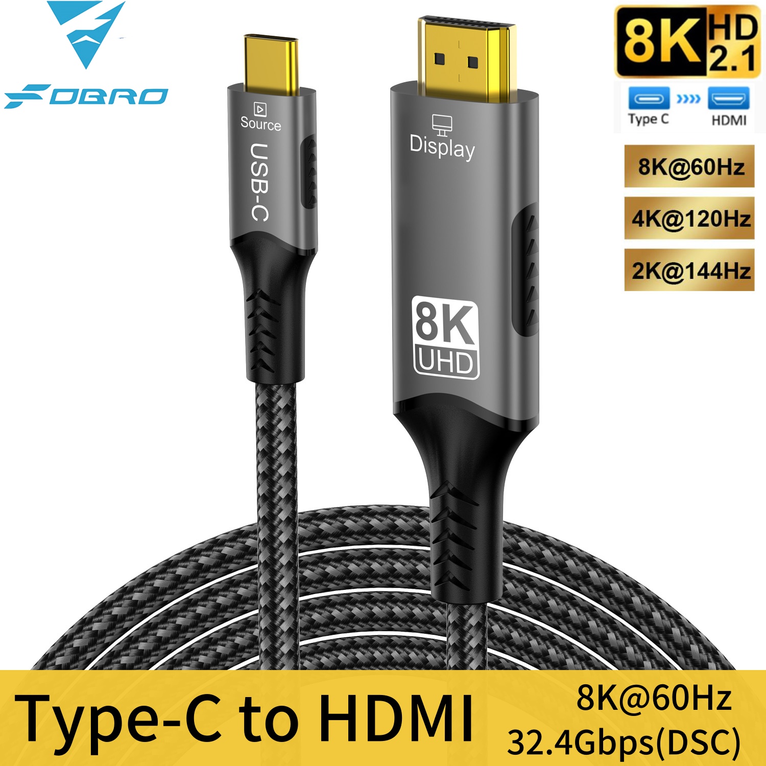 Pc Zotac Gaming - 8K Type C to HDMI 2.1
