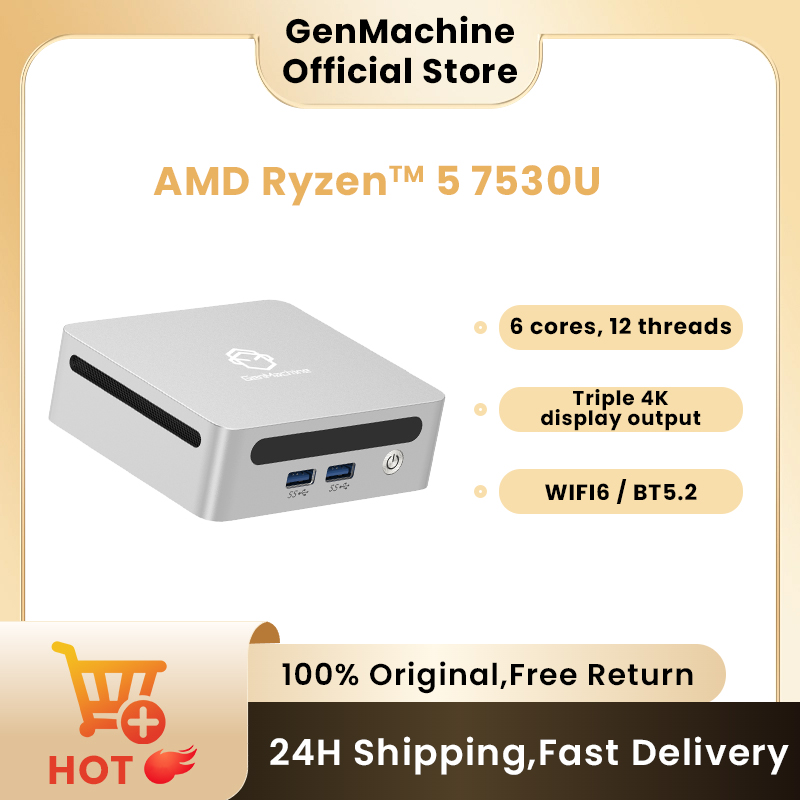 Pc Gaming Ddr4 - 2025 GenMachine Mini PC R5 7530U