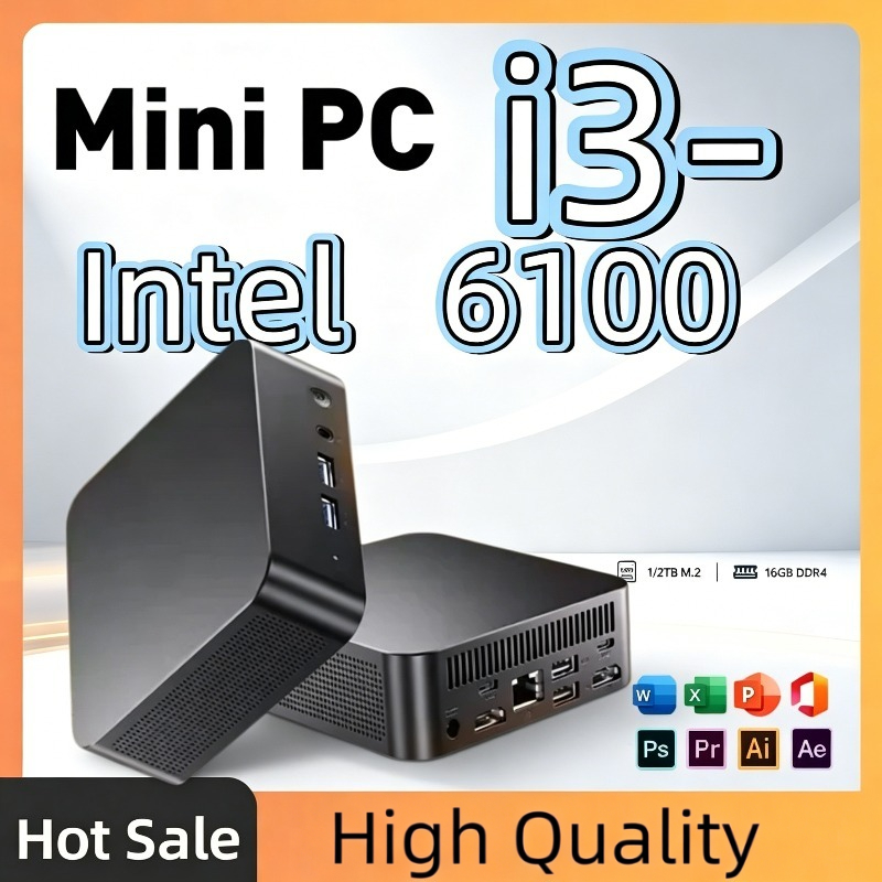 Pc Gaming I3 - New Intel Core i3 6100 MINI