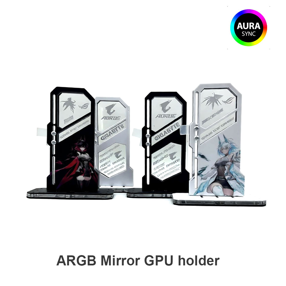 Pc Gaming Msi - DIY Mirror VGA Holder ARGB Gamer