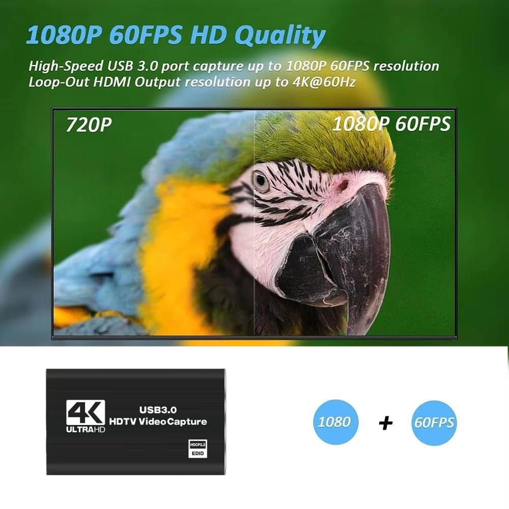 4K HDMI-Compatible to USB 3.0  - Pc Gaming Game 评论和价格