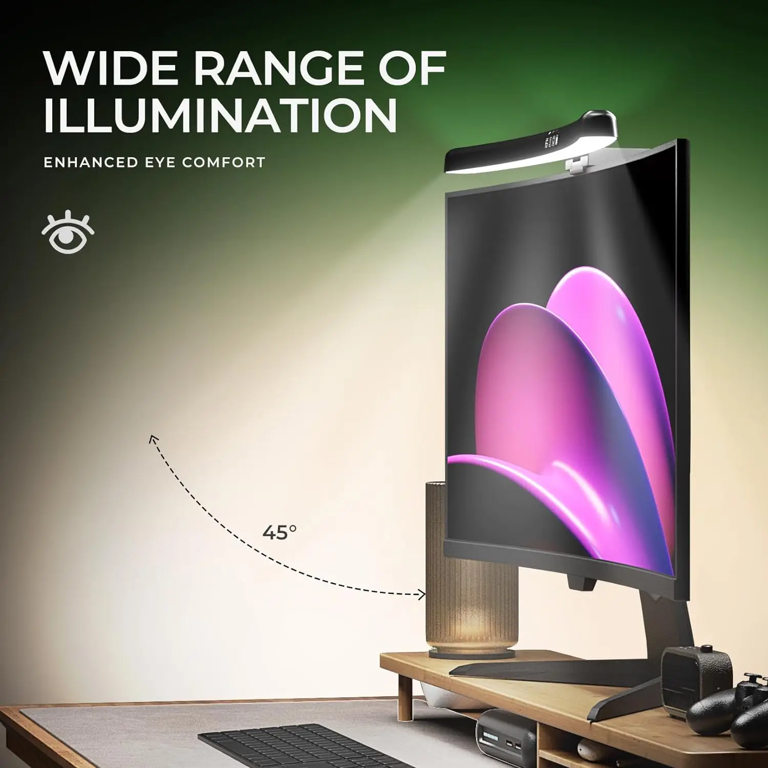 Monitor Light Bar Curved with  - Pc Zotac Gaming 评论和价格