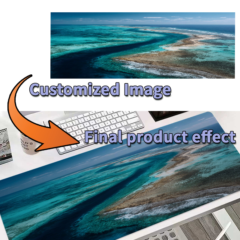 Large Custom Mouse pad 22x18-9 - Gaming Desk Mat 评论和价格