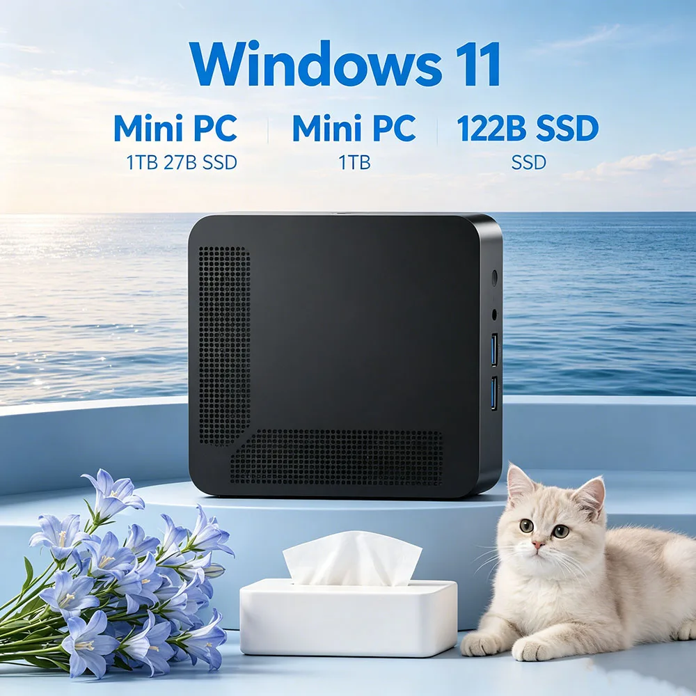 Tempered Mini PC Core i3 6100  - Pc Gaming I3 评论和价格