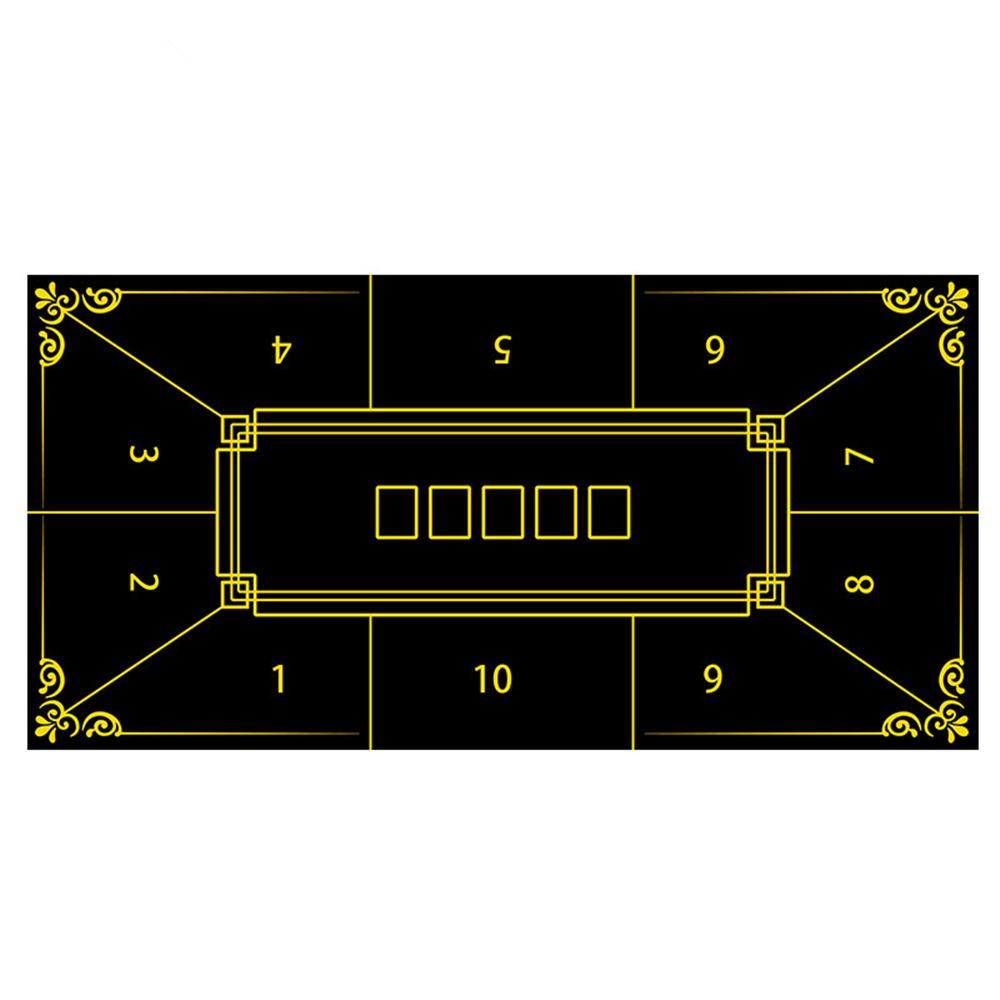 Thicken Rubber Pokers Tableclo - Gaming Desk Mat 评论和价格