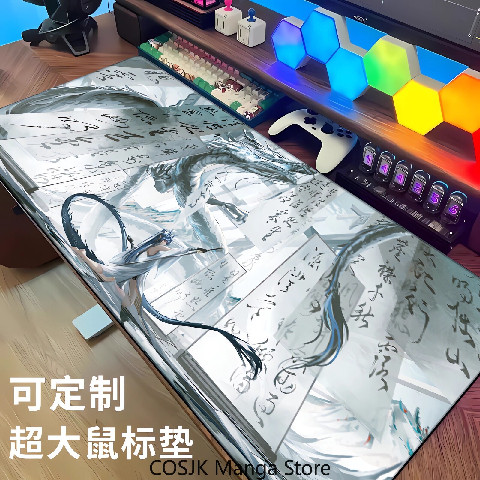 Anime Arknights: Endfield Over - Gaming Desk Mat 评论和价格