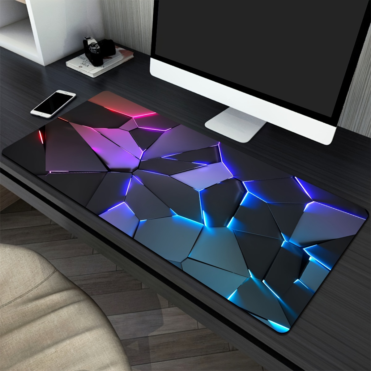 Line Geometry RGB Mouse pad la - Rgb Mousepad 评论和价格