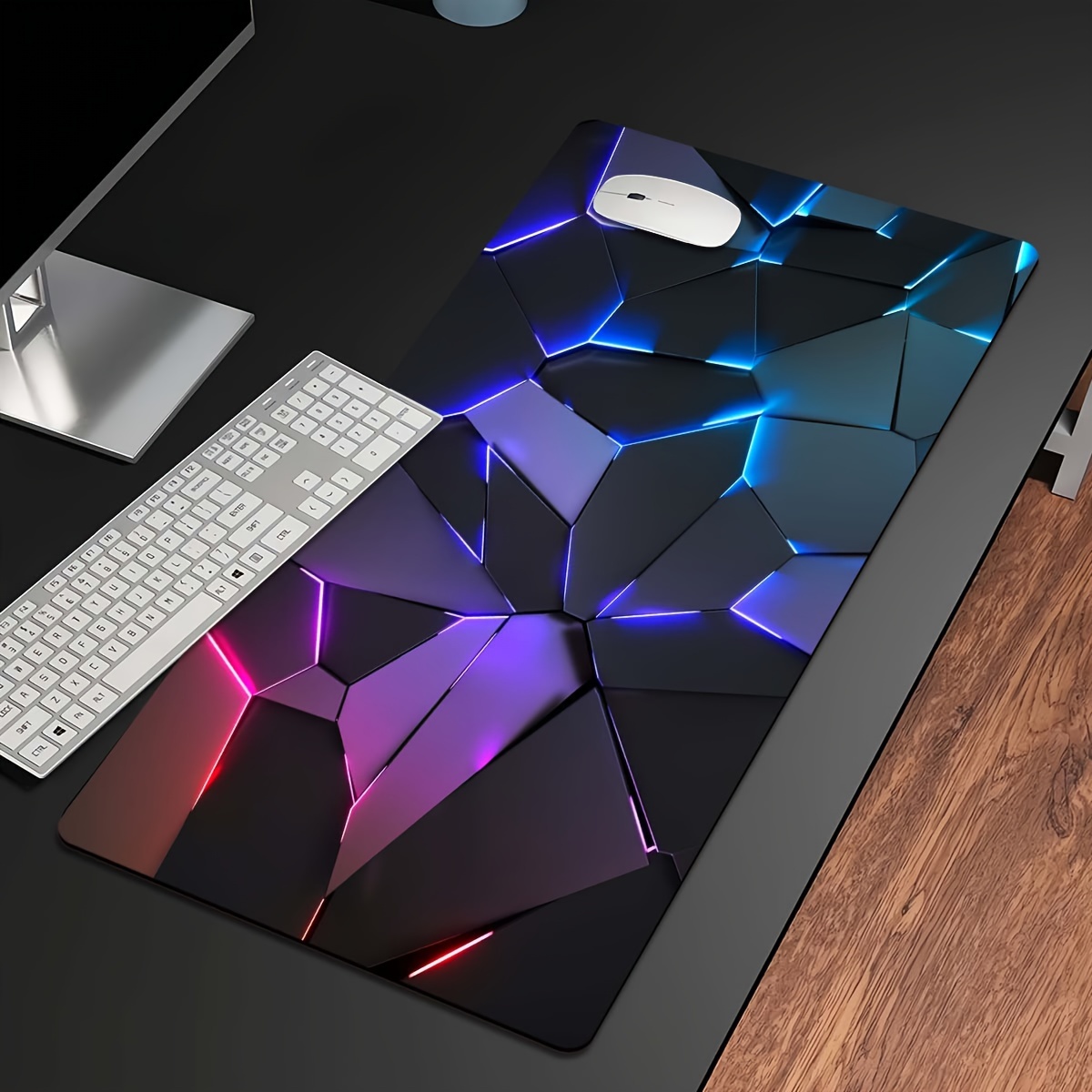 Line Geometry RGB Mouse pad la - Rgb Mousepad 评论和价格