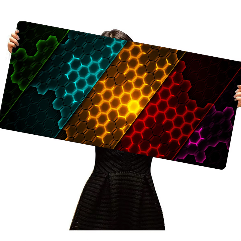 Honeycomb Series Mouse Pad Lar - Gaming Desk Mat 评论和价格