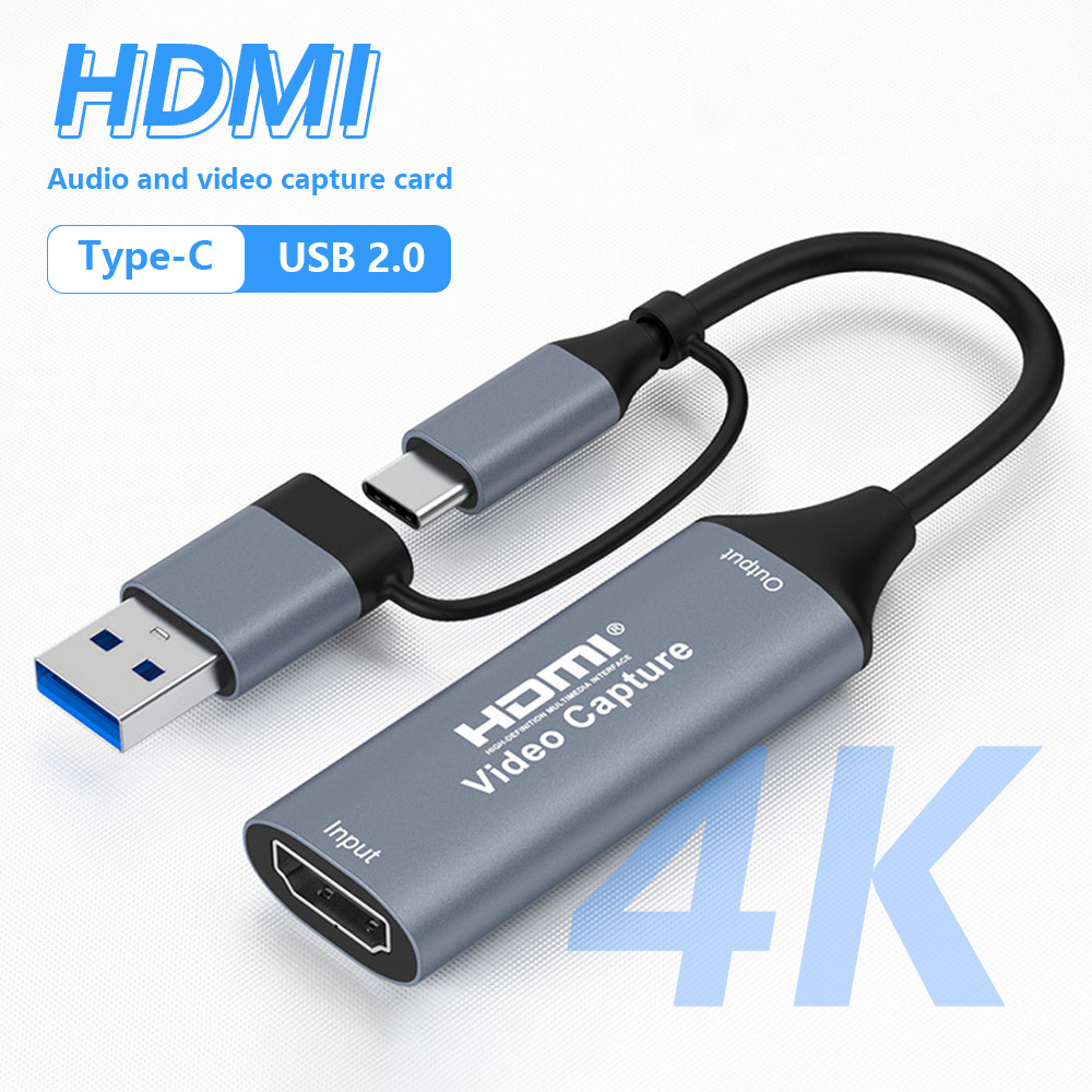 4K 2 in 1 USB 2.0 Video Captur - Pc Gaming Game 评论和价格