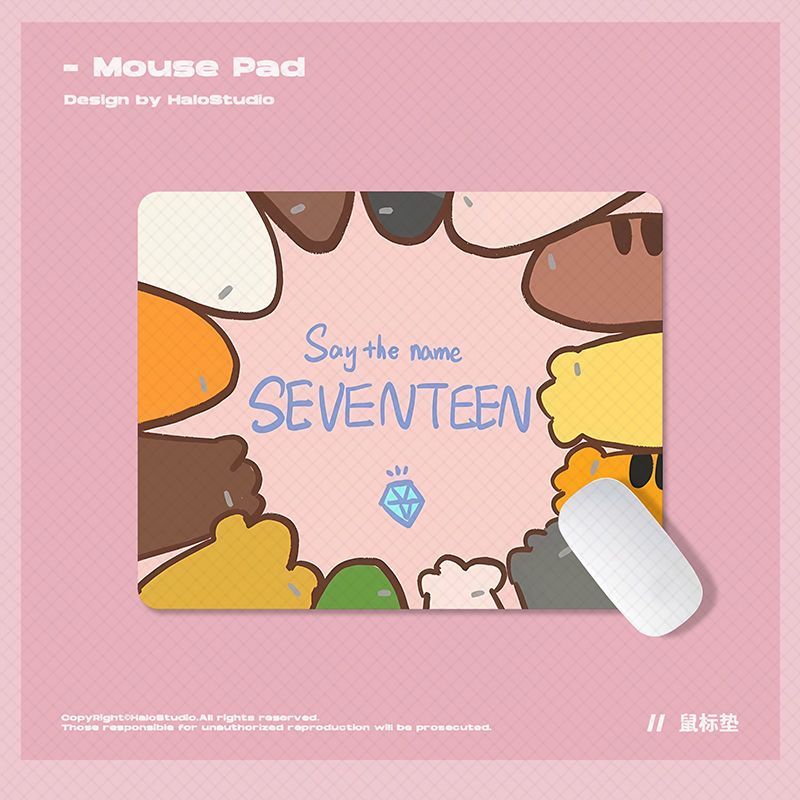 Cute SEVENTEENeds Cartoon Pers - Gaming Desk Mat 评论和价格