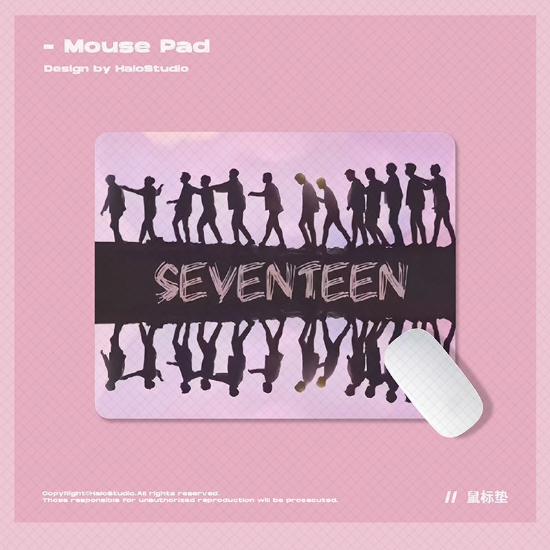 Cute SEVENTEENeds Cartoon Pers - Gaming Desk Mat 评论和价格