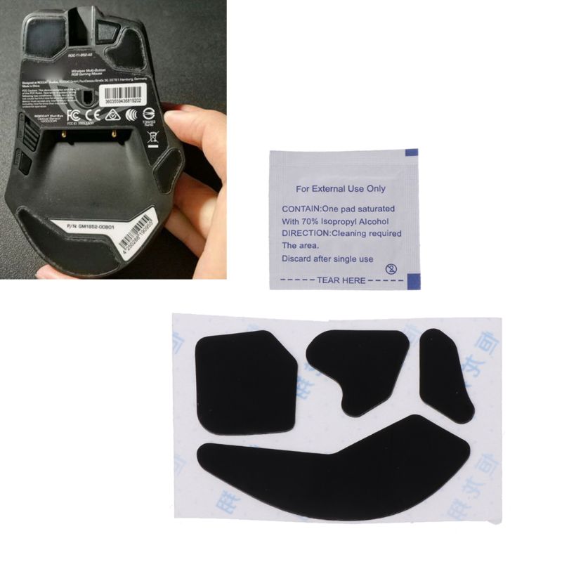2 Sets 0.6mm Mouse Skates Stic - Rgb Mousepad 评论和价格
