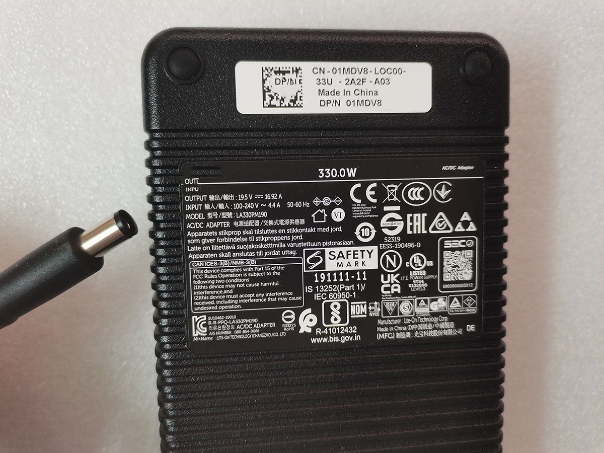 NEW Genuine 330W 19.5V 16.92A  - Pc Gaming Dell Alienware 评论和价格