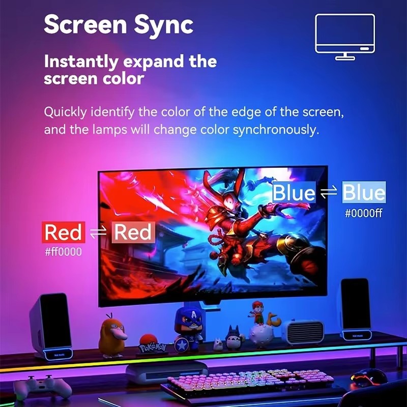 RGB Gaming Lights Strip Monito - Pc Gaming Game 评论和价格