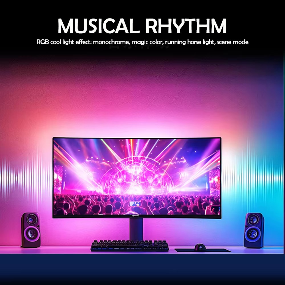 RGB Gaming Lights Strip Monito - Pc Gaming Game 评论和价格