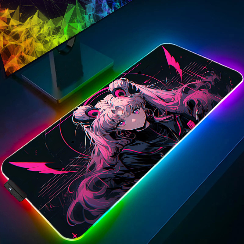 RGB Large Mouse Pad Gamer Keyb - Rgb Mousepad 评论和价格