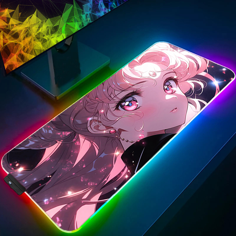 RGB Large Mouse Pad Gamer Keyb - Rgb Mousepad 评论和价格