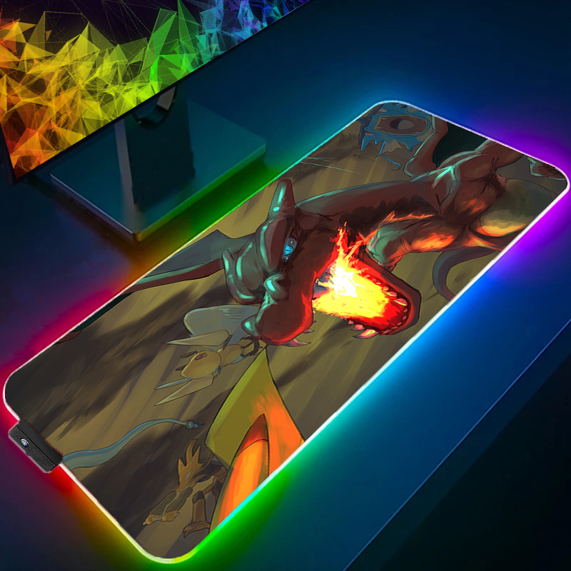 LED Light Mouse Pad Desk Mat G - Rgb Mousepad 评论和价格