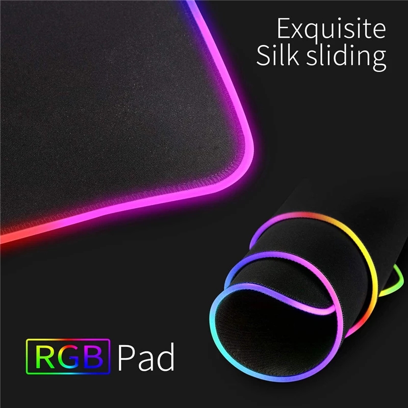 RGB Gaming Mouse Pad LED Light - Rgb Mousepad 评论和价格