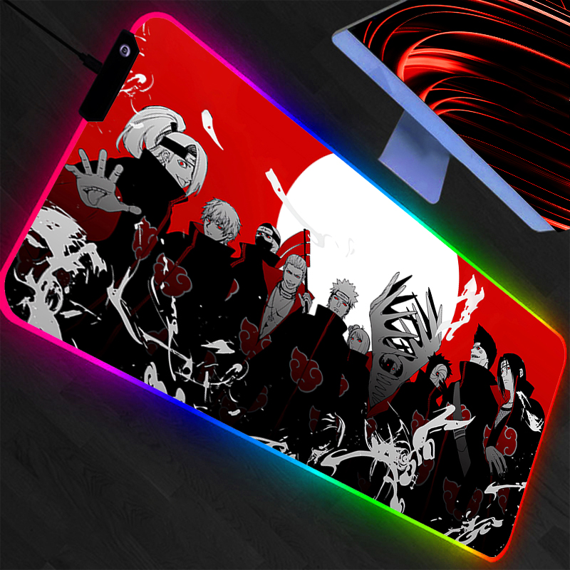 RGB Naruto Mouse Pad Backlight - Rgb Mousepad 评论和价格