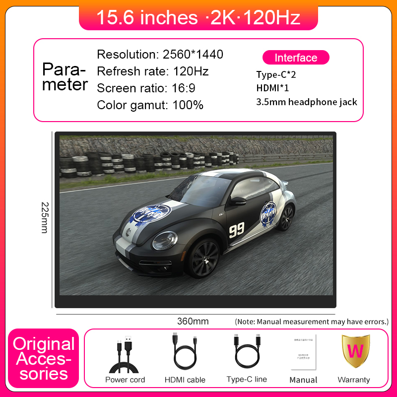 LANLIPU 15.6inch Portable Moni - Pc Zotac Gaming 评论和价格