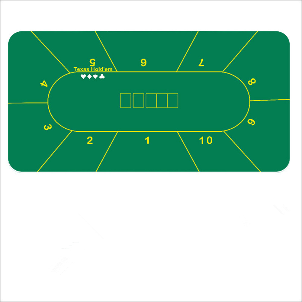 Anti-slip Casino RubberThicken - Gaming Desk Mat 评论和价格