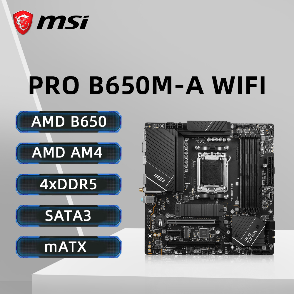 MSI PRO B650M-A WIFI Motherboa - Pc Gaming Msi 评论和价格