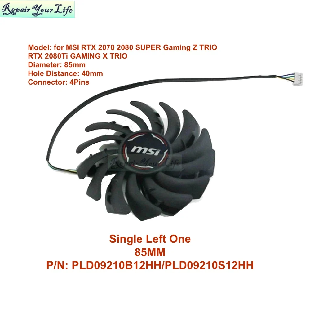 PC VGA Cooling Fan for MSI RTX - Pc Gaming Msi 评论和价格