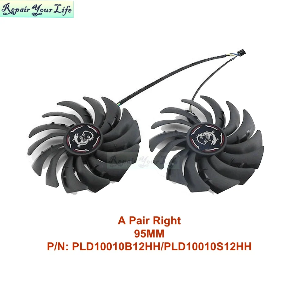 PC VGA Cooling Fan for MSI RTX - Pc Gaming Msi 评论和价格