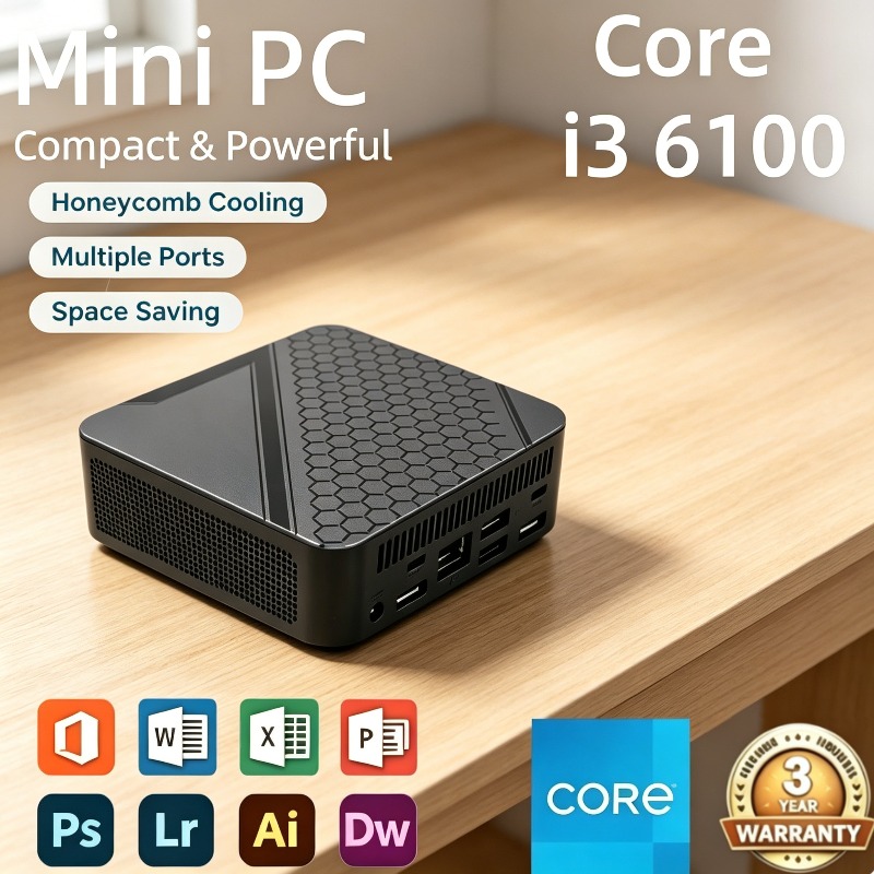 Core i3-6100 Gaming Office Min - Pc Gaming I3 评论和价格