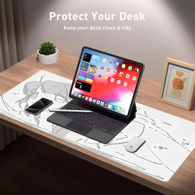 1Pcs Leather Mouse Pad Anime A - Gaming Desk Mat 评论和价格