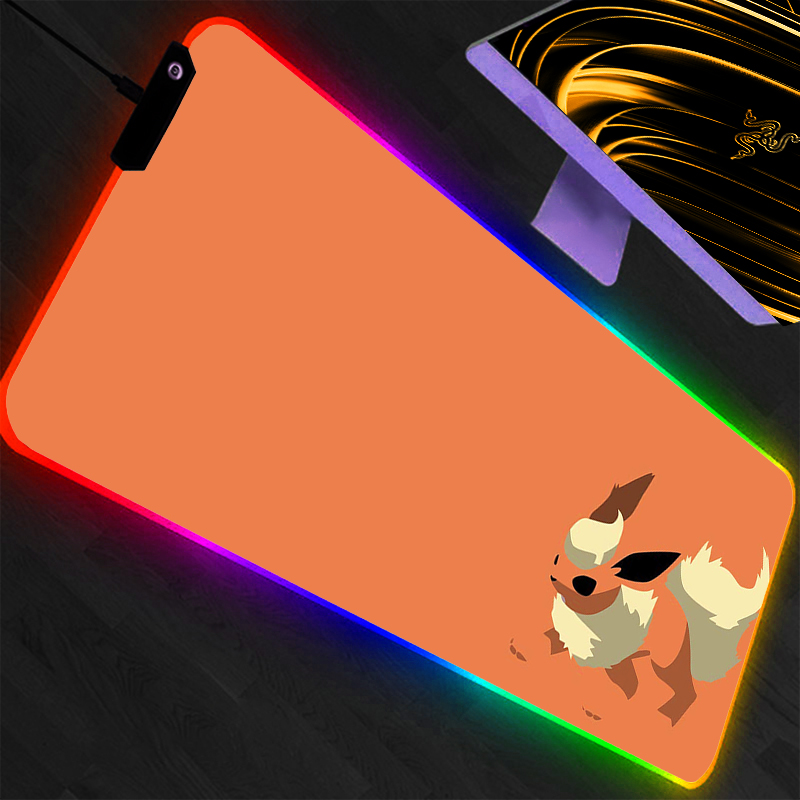 LED Mouse Pad Pokemon Pikachu  - Rgb Mousepad 评论和价格